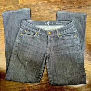 7 For  All Mankind Bootcut Jeans Size 27 EUC